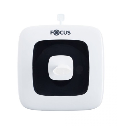 TOILET PAPER DISPENSER FOCUS WHITE