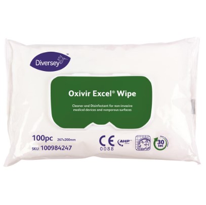 OXIVIR SPRAY EXCEL WIPE CE 100PCS