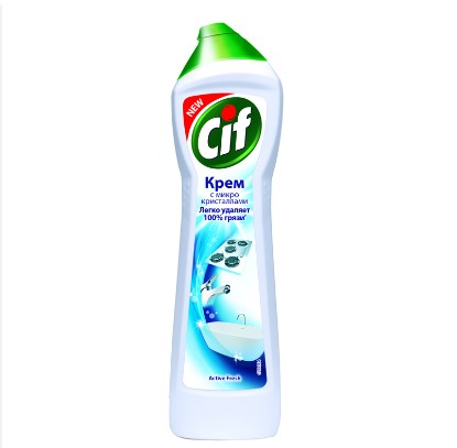 CLEANING CREAM CIF ACTIVE FRESH 500ML