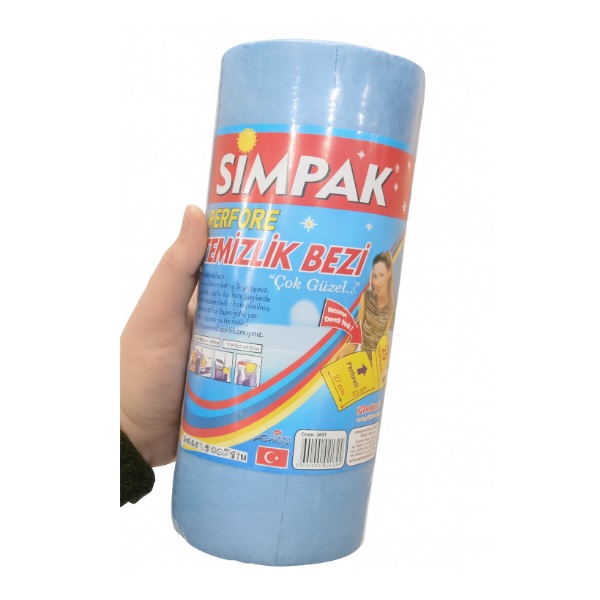 САЛФЕТКИ ВИСКОЗНЫЕ СИНИЕ 27X33 20AD 