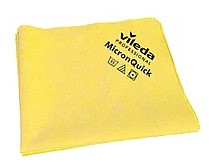 CLEANING RAG MICROFIBER MICRONQUICK 40X38 5PCS YELLOW