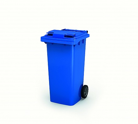 TRASH CONTAINER 120LT BLUE 23.C29