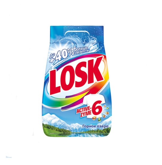 WASHING POWDER LOSK MOUNTAIN LAKE 5.4KG