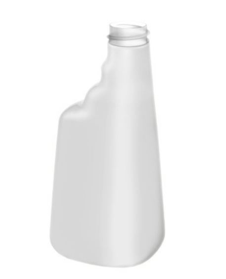 BOTTLE OVAL HDPE W OUT PRINT 650ML