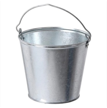 BUCKET GALVANIZED 15LT