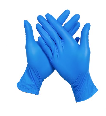 DISHWASHING GLOVES BLUE L