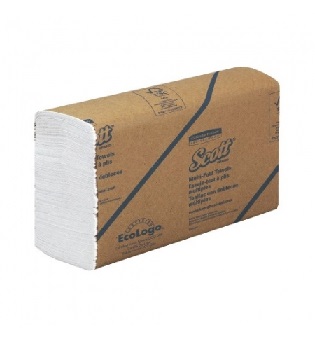 PAPER TOWEL MULTIFOLD 1 LAYER 250X16 SCOTT