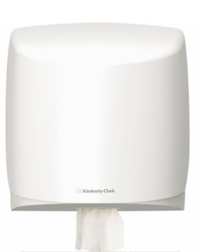 PAPER TOWEL DISPENSER INSIDE PULL WHITE