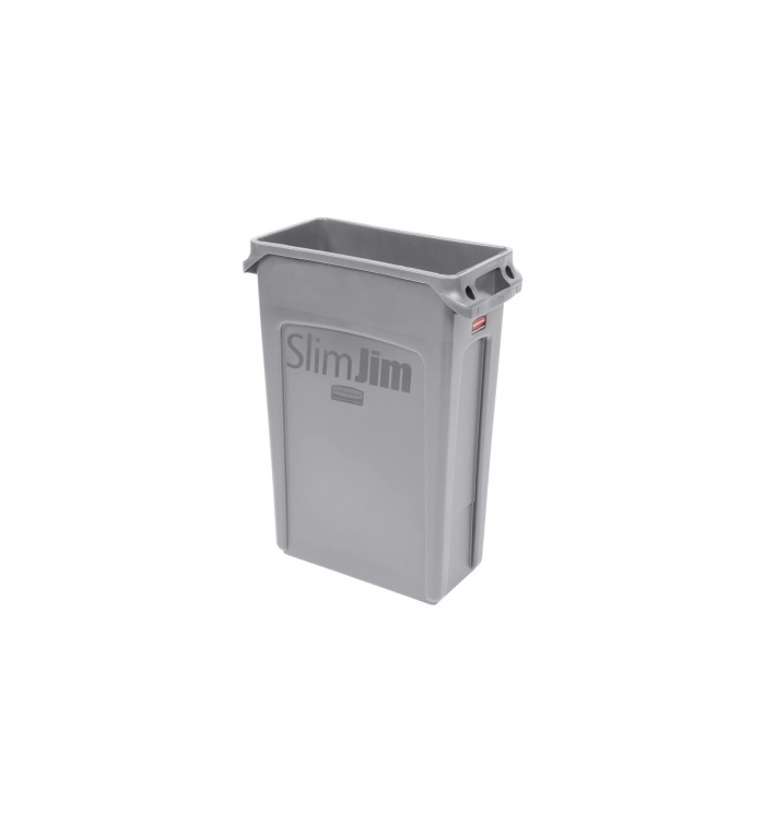 TRASH CONTAINER GREY 87LT FG354060GRAY