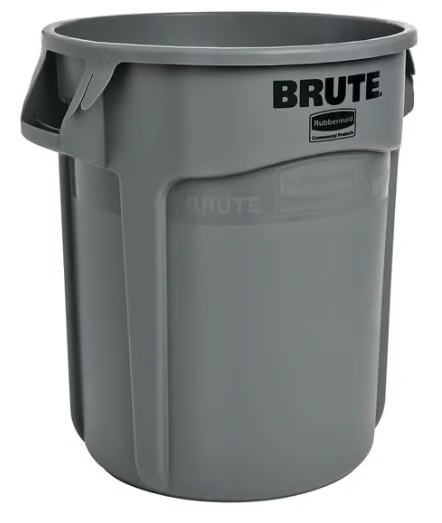 TRASH CONTAINER GREY 75.7LT FG262000GRAY