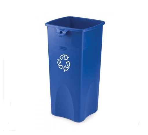 TRASH CONTAINER BLUE 87LT FG356973BLUE