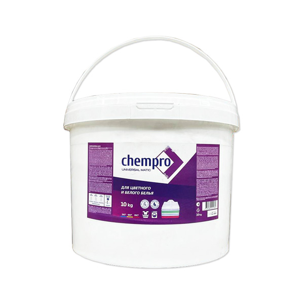 WASHING POWDER CHEMPRO UNIVERSAL MATIC 10KG