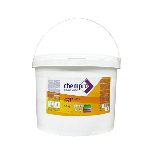 WASHING POWDER CHEMPRO COLOR MATIC 10KG