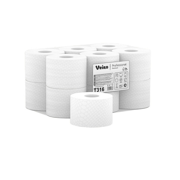 TOILET PAPER 2 LAYER 12 ROLLS VEIRO