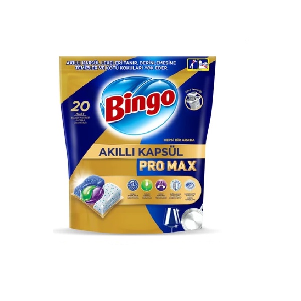 BULASIK MAKINASI TABLET BINGO CAPSUL PRO MAX 20AD