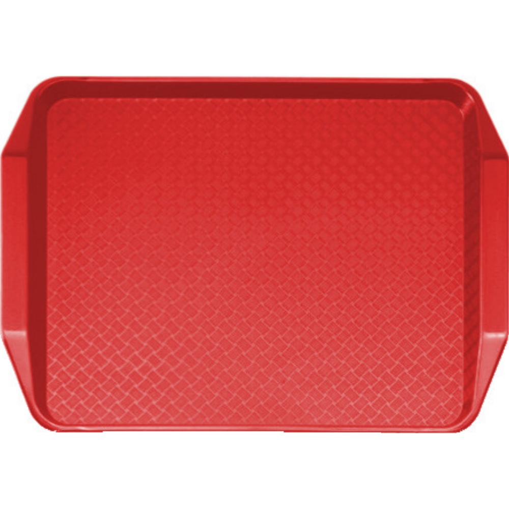 TRAY FAST FOOD 30X43CM RED 1217FFH163