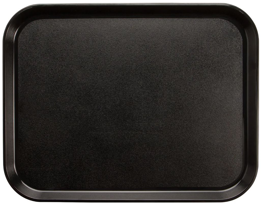 SERVICE TRAY CAMWARE 35.5X45.7CM BLACK 1418CWNS110