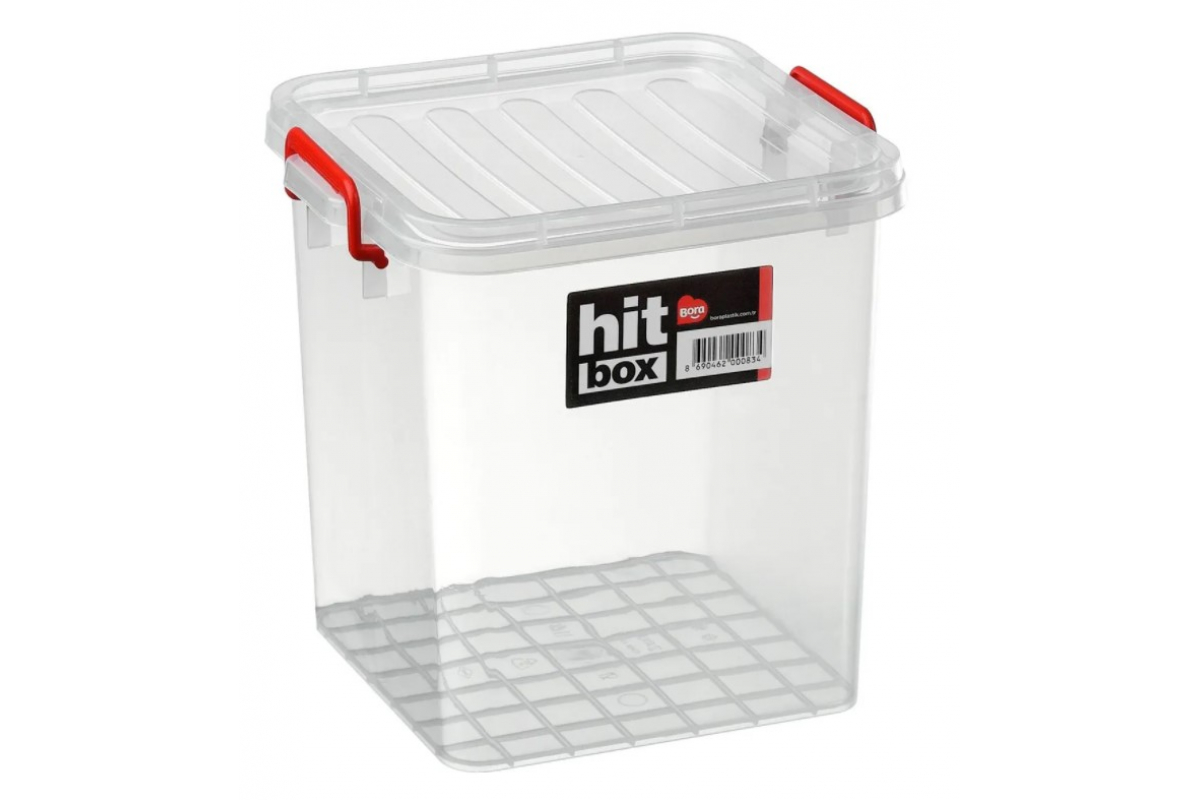 CONTAINER WITH LID PE 11LT BO283