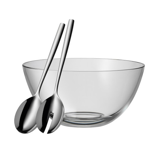 SALAD BOWL SPOON FORK SET 09 1764 2600