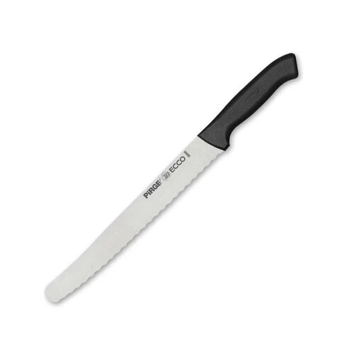 BREAD KNIFE 22.5CM BLACK ECCO 38009 01