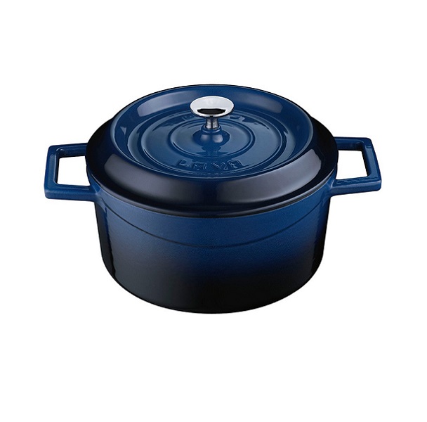 POT CAST IRON BLUE 20X11.5CM LV Y TC 20 K2 B