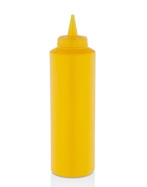 SAUCE AND COCKTAIL SYRUP DISPENSER YELLOW 750ML