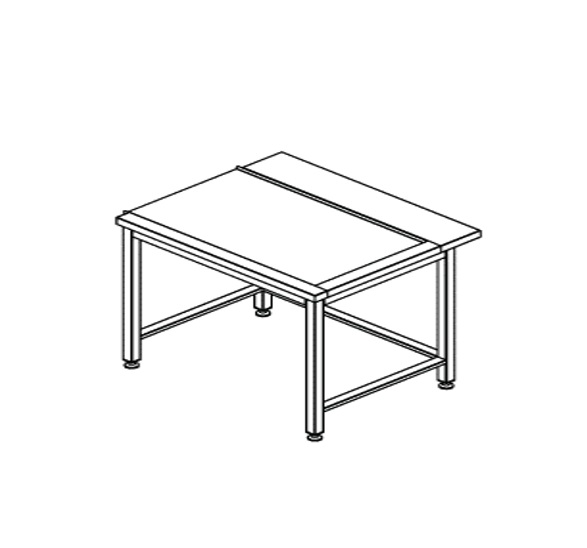 UNLOADING TABLE FOR DISWASHER CO TBC210X75