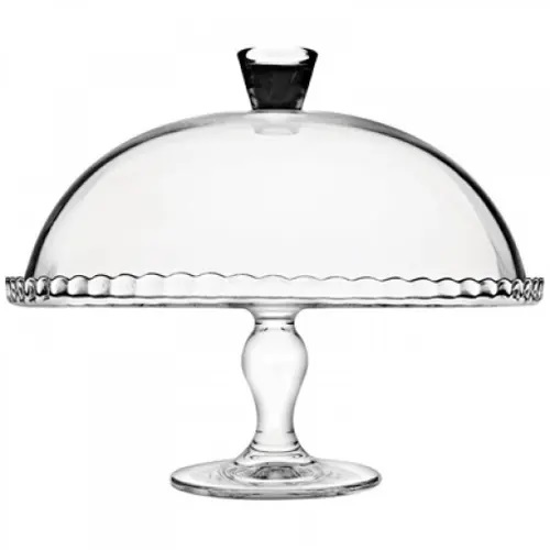 CAKE STAND WITH LID 320MM