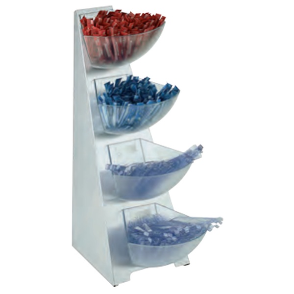 DISPLAY STAND 4 STOREYS 19X24X53CM 11446