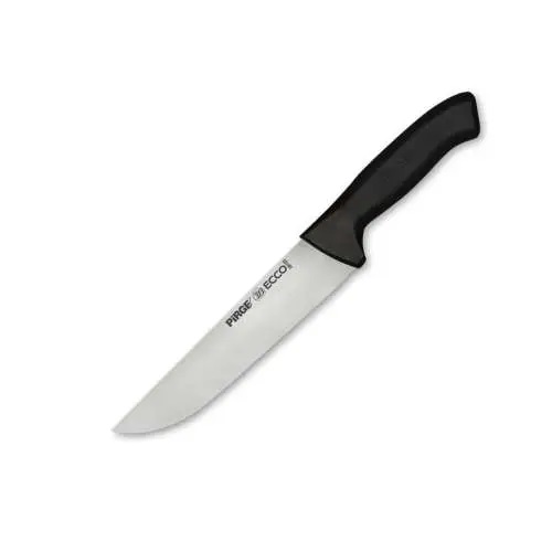 BUTCHER MEAT KNIFE 19CM BLACK ECCO 38103 01