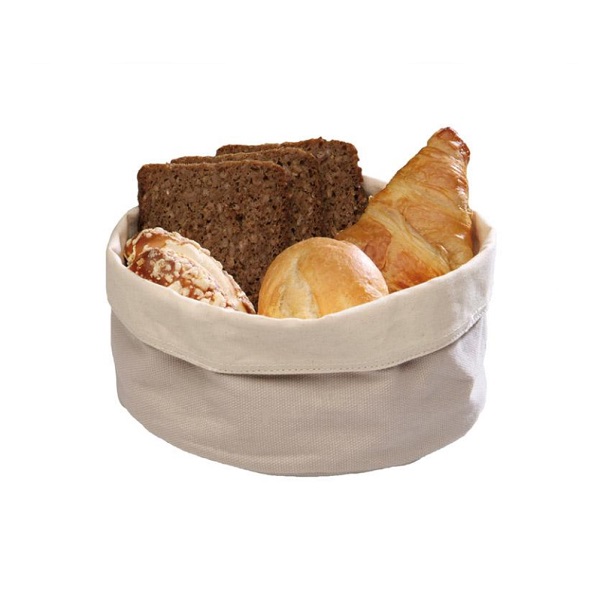 CANVAS BREAD BASKET 17X11CM 30340