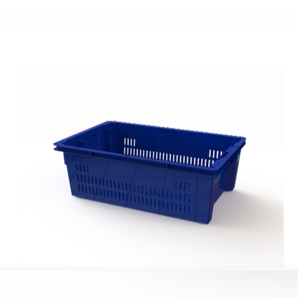 BOX PLASTIC BLUE 60X40X20 12.433E.60.PE.R