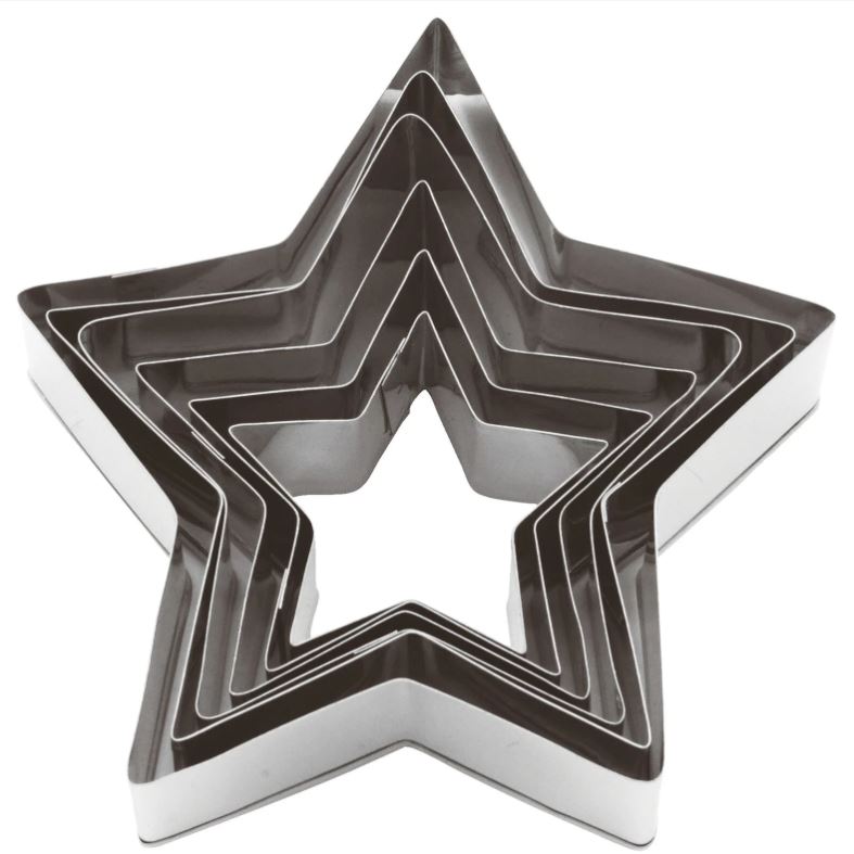 CAKE MOULD STAR 6PCS 47310 10