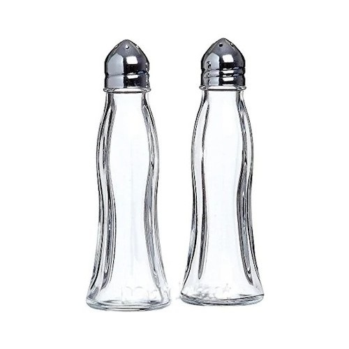 SALT PEPPER SHAKER BLACK WHITE