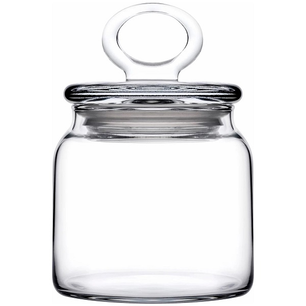 JAR WITH LID 575CC KITCHEN SLIM