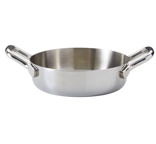 PAN DOUBLE HANDLED 14X4CM 347034