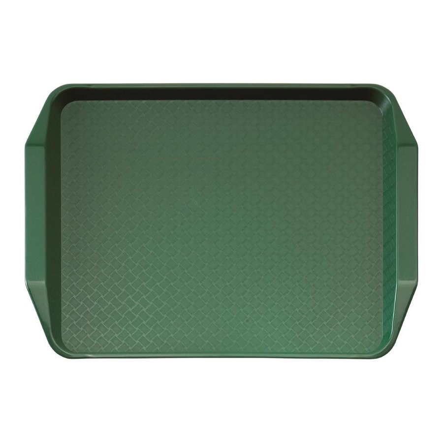 TRAY FAST FOOD 30X43CM GREEN 1217FFH119