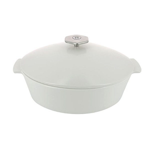 POT OVAL REVOLUTION WHITE 32.5CM 649872