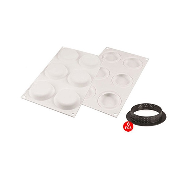 SILICONE MOULD TART RINGS KIT 25.243.87.0065