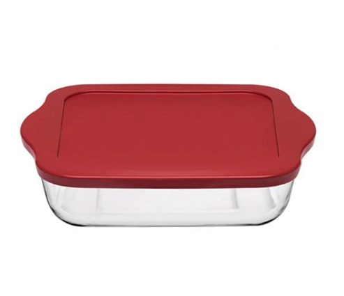 OVENWARE GLASS 282X282MM W LID