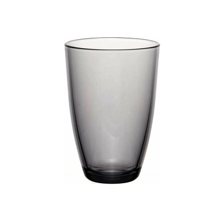 WATER GLASS 360CC AQUA GREY