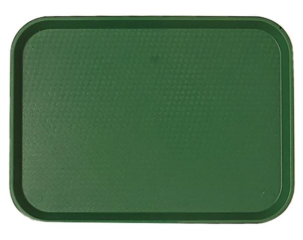 TRAY FAST FOOD 36X46CM GREEN 1418FF119