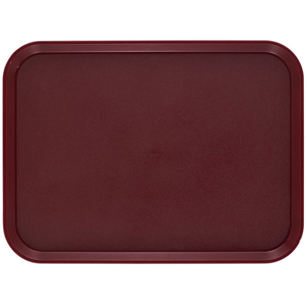 SERVICE TRAY CAMWARE 35.5X45.7CM CRANBERRY 1418CWNS488