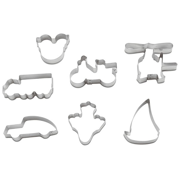 PASTRY CUTTER VEHICLES 15X2CM 7PCS 47331 15