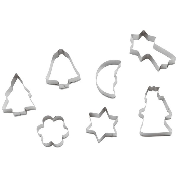 PASTRY CUTTER CHRISTMAS 15X2CM 7PCS 47333 15