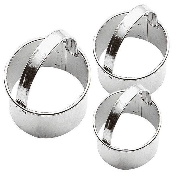 PASTRY CUTTER RING 6 7 8CM 3PCS 47414 03