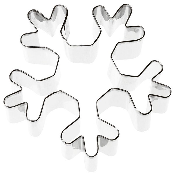 PASTRY CUTTER SNOWFLAKE 8.5X8X3CM 47411 03