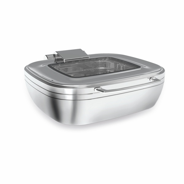 CHAFING DISH GN 2 3 TITAN HEATED LID CHROME 57011232