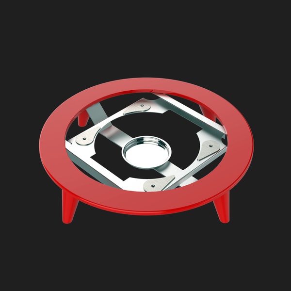 CHAFING DISH STAND ROUND TITAN RED 57014160