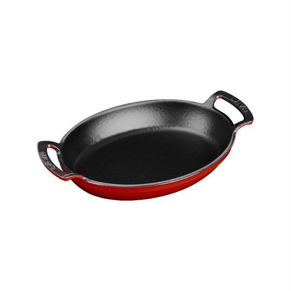 CAST IRON PAN OVAL 18X29CM LV O TV 2317 SHN